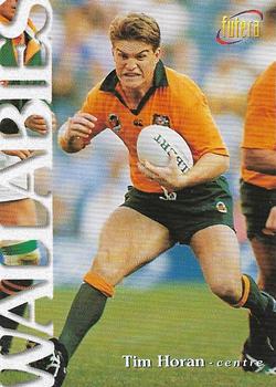 1996 Futera Rugby Union #14 Tim Horan Front